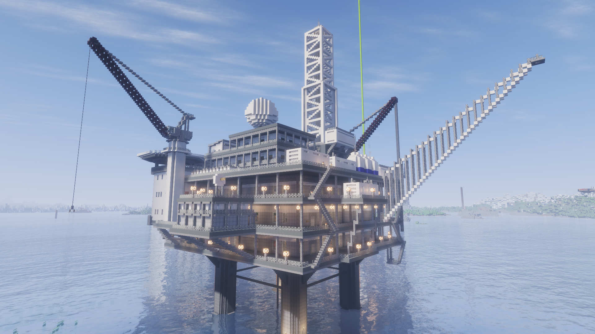 Screenshot of a build on Fortunecraft