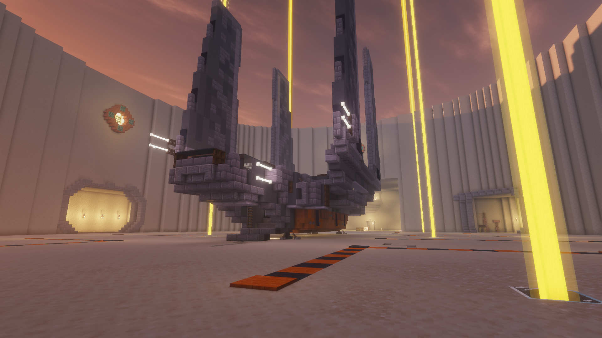 Screenshot of a build on Fortunecraft
