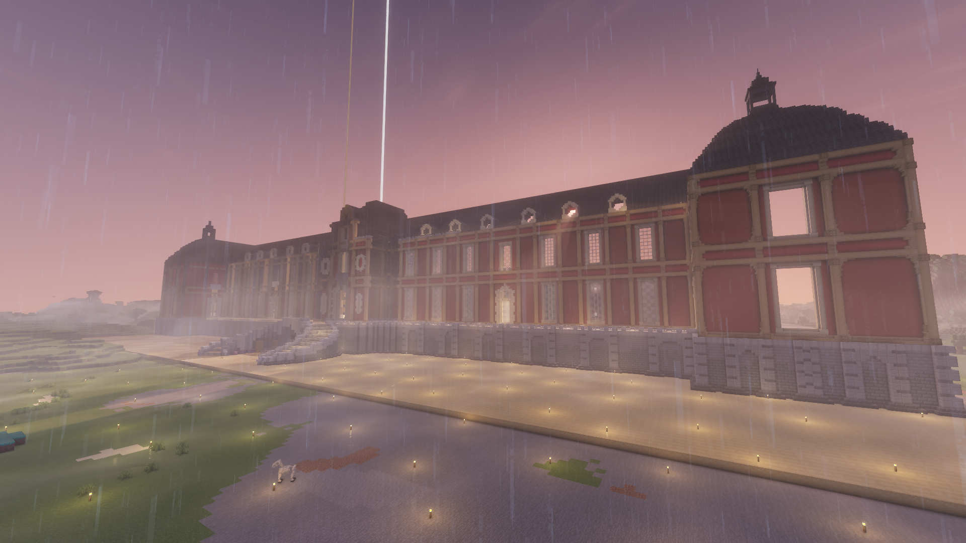 Screenshot of a build on Fortunecraft